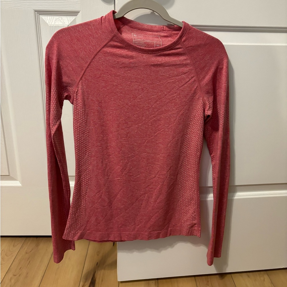 Figs Salta Seamless Long sleeve Underscub pink